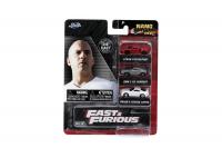 Rychle a zběsile set 3 aut Nano Cars 1,65" Wave 4